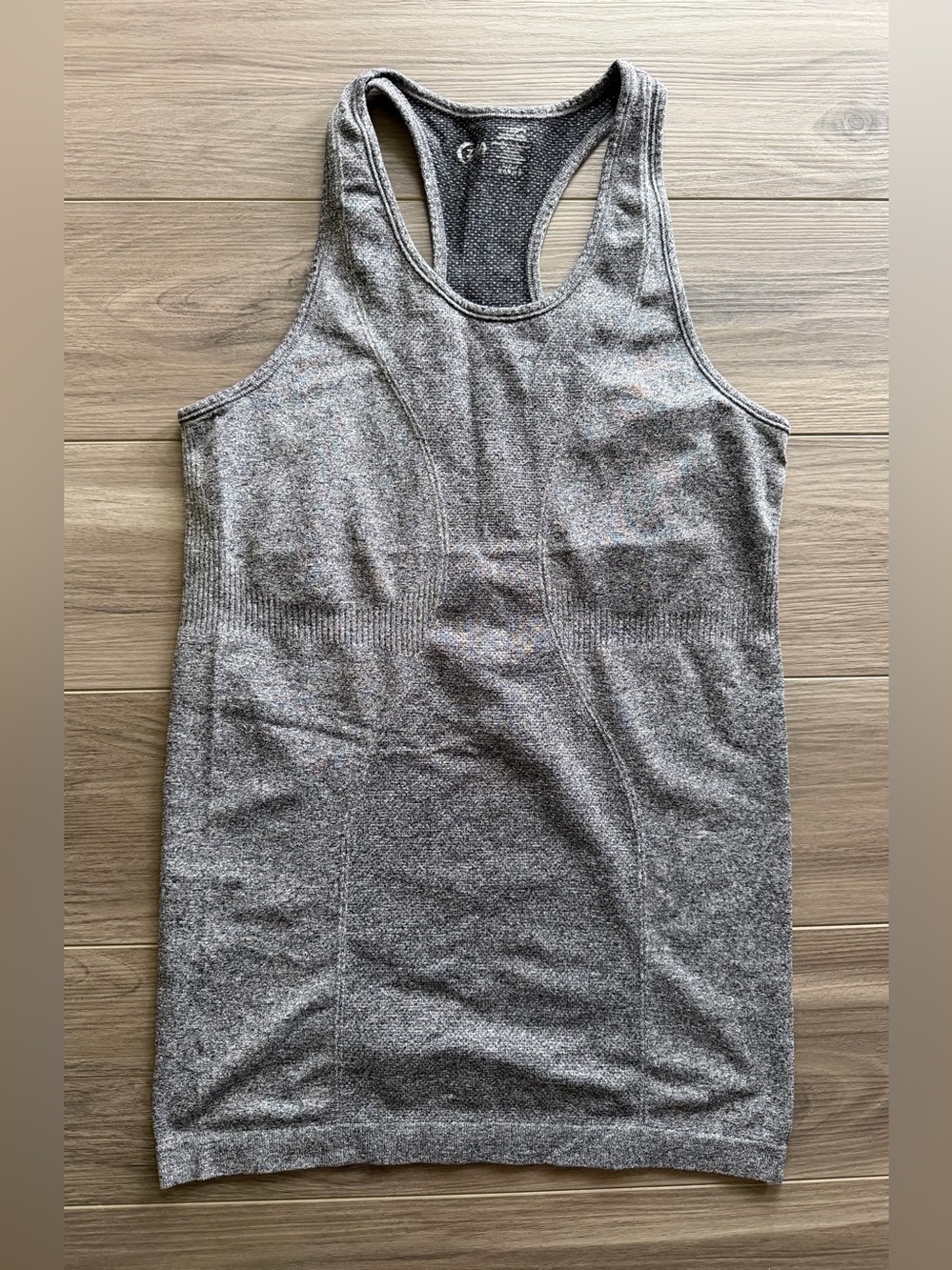 Zyia Copper charged Tank Top in Heather Gray